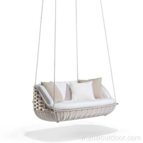 Nouvelle corde de design suspendue extérieur suspendu chaise swing intérieure